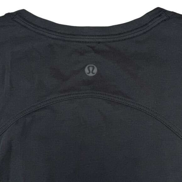 Lululemon Gather and Grow Tank Pima Cotton In Black Women's Size 6 - Picture 6 of 6
